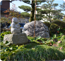 お庭